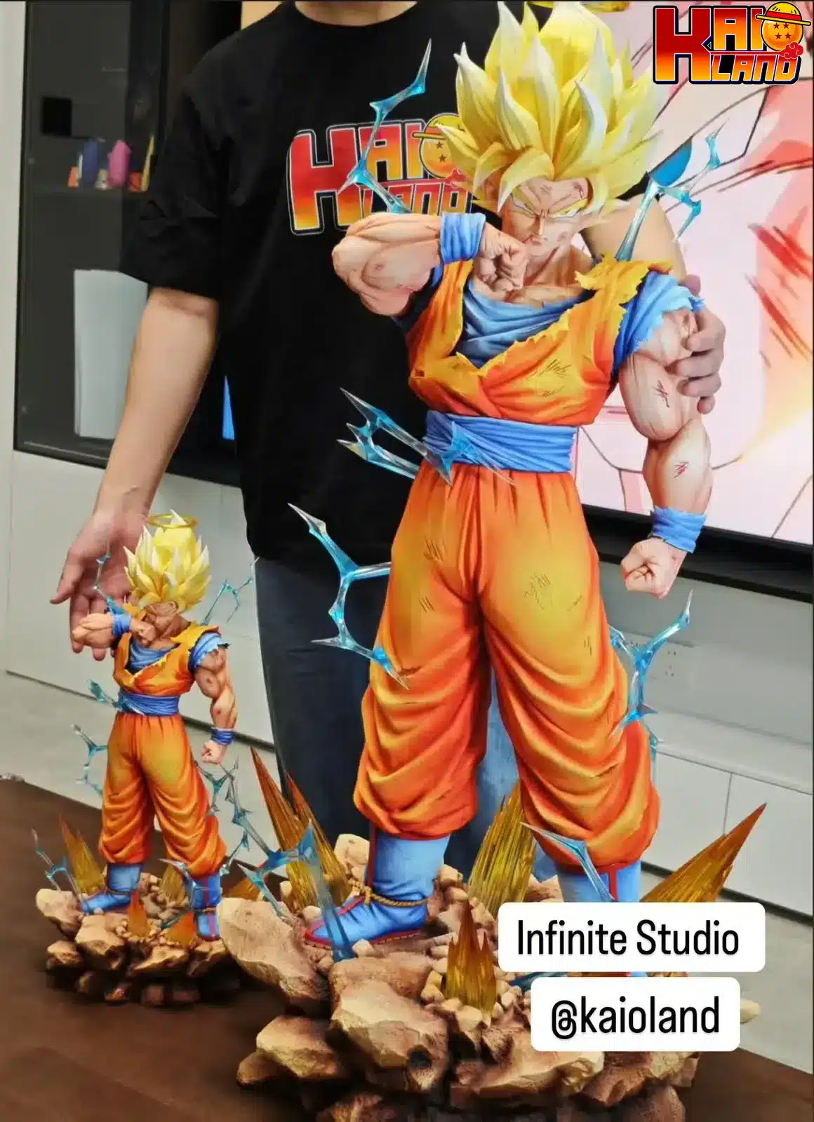 Dragon Ball Infinite Studio SSJ2 Goku Resin Statue