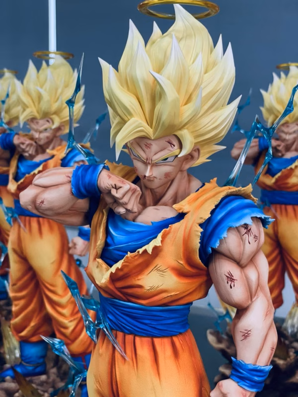 Dragon Ball Infinite Studio SSJ2 Goku Resin Statue 2 1