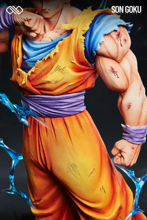 Dragon Ball Infinite Studio SSJ2 Goku Resin Statue 6