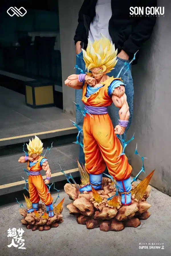 Dragon Ball Infinite Studio SSJ2 Goku Resin Statue 99