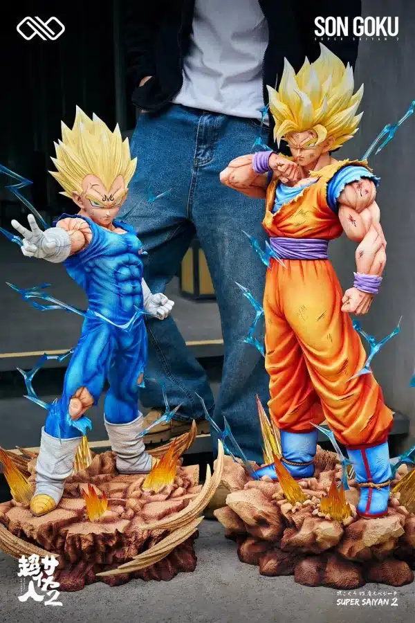 Dragon Ball Infinite Studio SSJ2 Goku Resin Statue 999