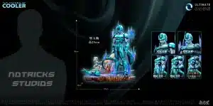 Dragon Ball Notricks Studio Metal Cooler Resin Statue