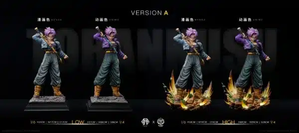 Dragon Ball Space Realm Studio X Ember Ruins Studio Trunks Resin Statue 1