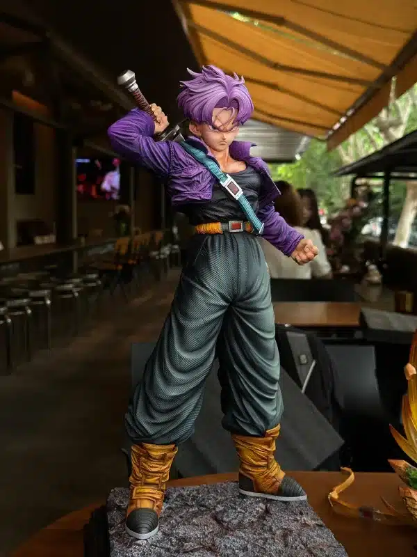 Dragon Ball Space Realm Studio X Ember Ruins Studio Trunks Resin Statue 2 1