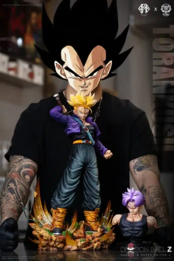 Dragon Ball Space Realm Studio X Ember Ruins Studio Trunks Resin Statue 4