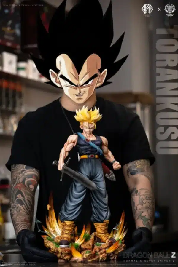 Dragon Ball Space Realm Studio X Ember Ruins Studio Trunks Resin Statue 5