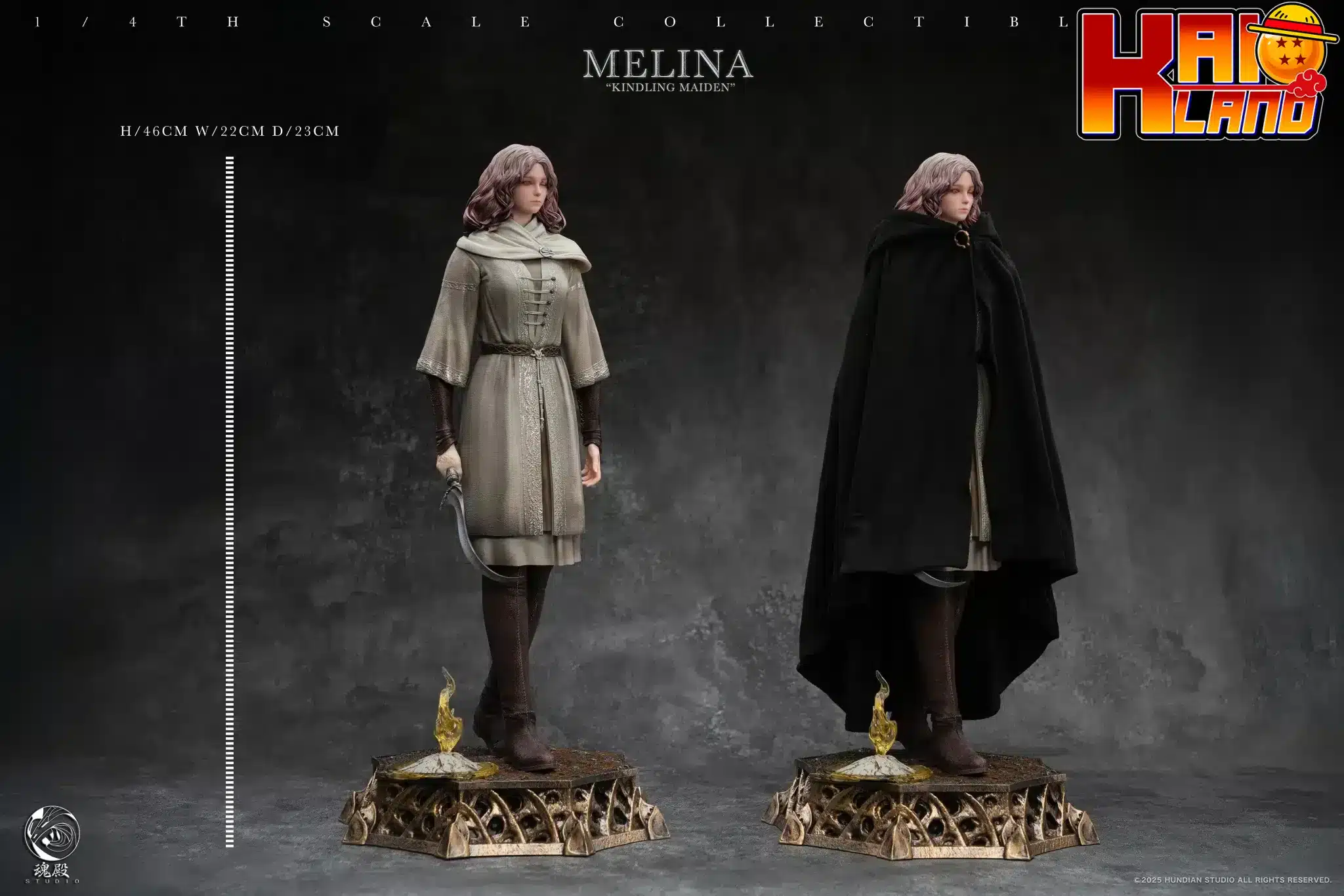 Elden Ring Soul Temple Studio Melina Resin Statue