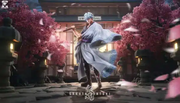 Gintama HunDan Studio Gintoki Sakata Resin Statue 1