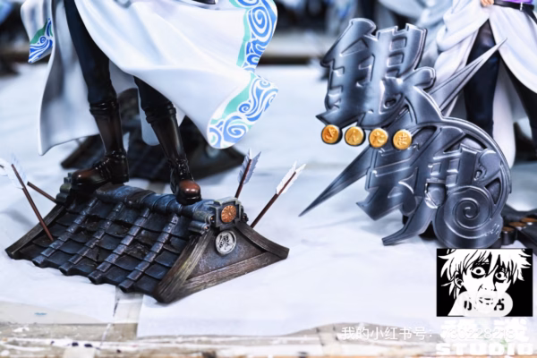 Gintama HunDan Studio Gintoki Sakata Resin Statue 2 1