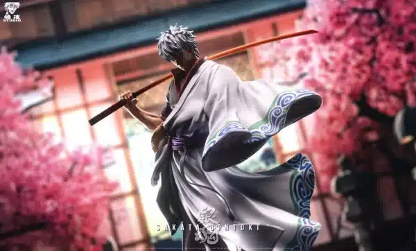 Gintama HunDan Studio Gintoki Sakata Resin Statue 2