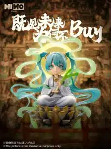 Hatsune Miku Mimo Studio Tathagata Buddha Hatsune Miku Resin Statue