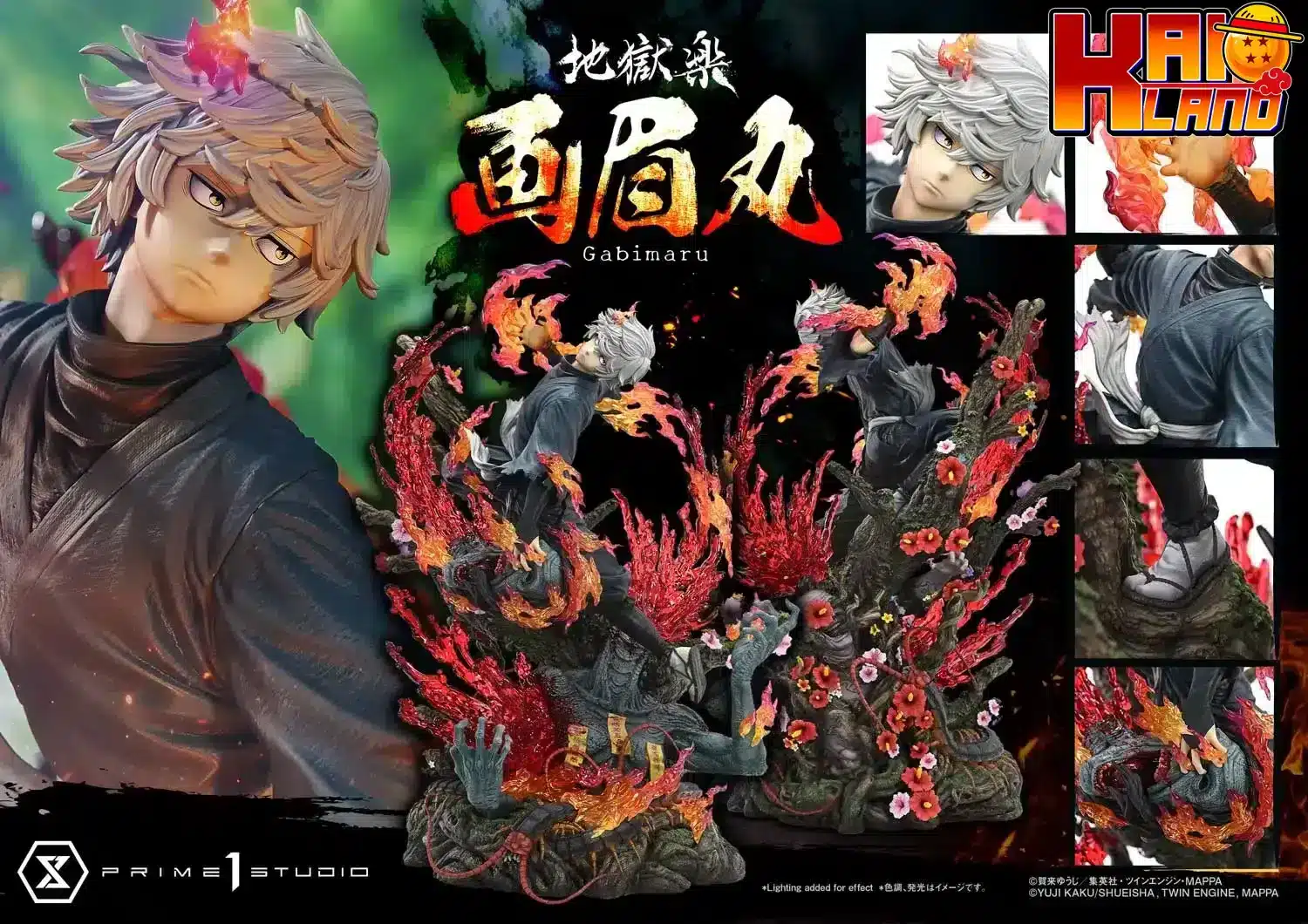 Hells Paradise Prime 1 Studio Jigokuraku Gabimaru Licensed Resin Statue