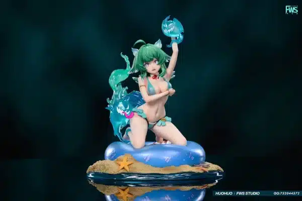Honkai Star Rail FWS Studio Swimsuit HuoHuo Resin Statue 2