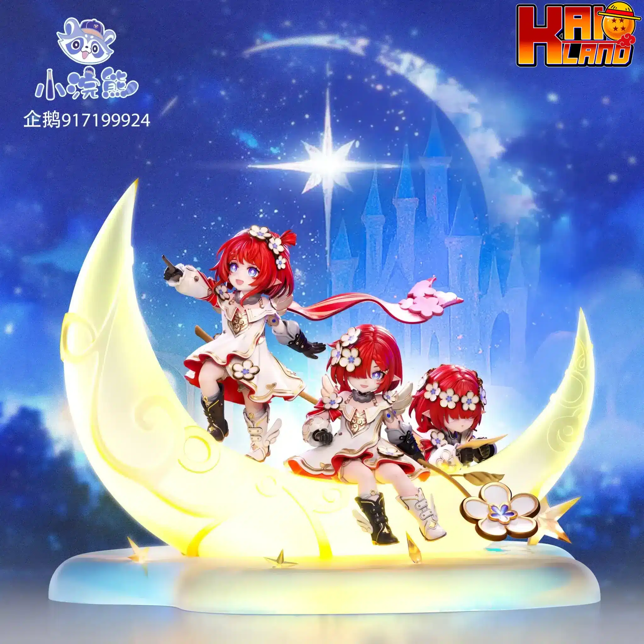 Honkai Star Rail Xiao Huan Xiong Studio The Three Sons of Destiny Resin Statue