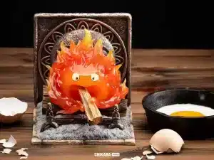 Howls Moving Castle Chikara Studio Calcifer Resin Statue