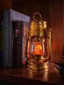 Howls Moving Castle LongMiao Studio Kerosene Lamp Calcifer Resin Statue