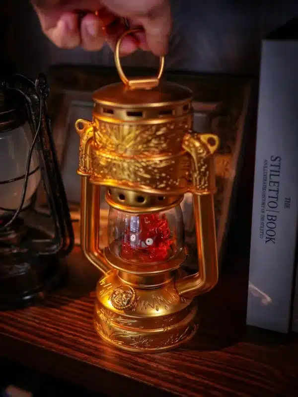 Howls Moving Castle LongMiao Studio Kerosene Lamp Calcifer Resin Statue 2