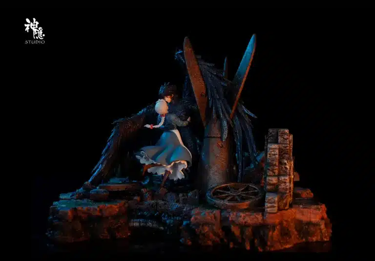Howls Moving Castle ShenYin Studio Howl x Sophies Embrace Resin Statue