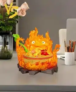 Howls Moving Castle VS Studio Calcifer Resin Statue