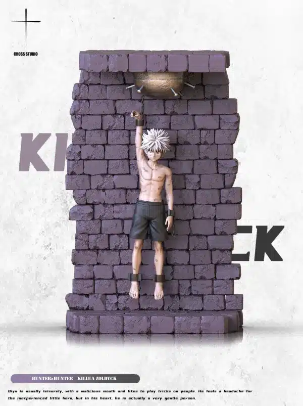Hunter x Hunter Cross Studio Hanging Killua Resin Statue 1