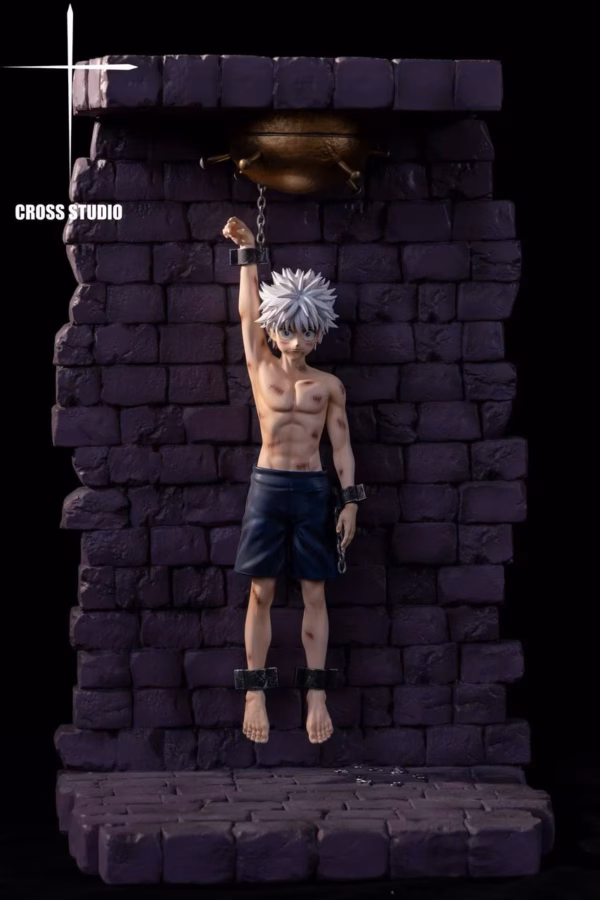 Hunter x Hunter Cross Studio Hanging Killua Resin Statue 2 1