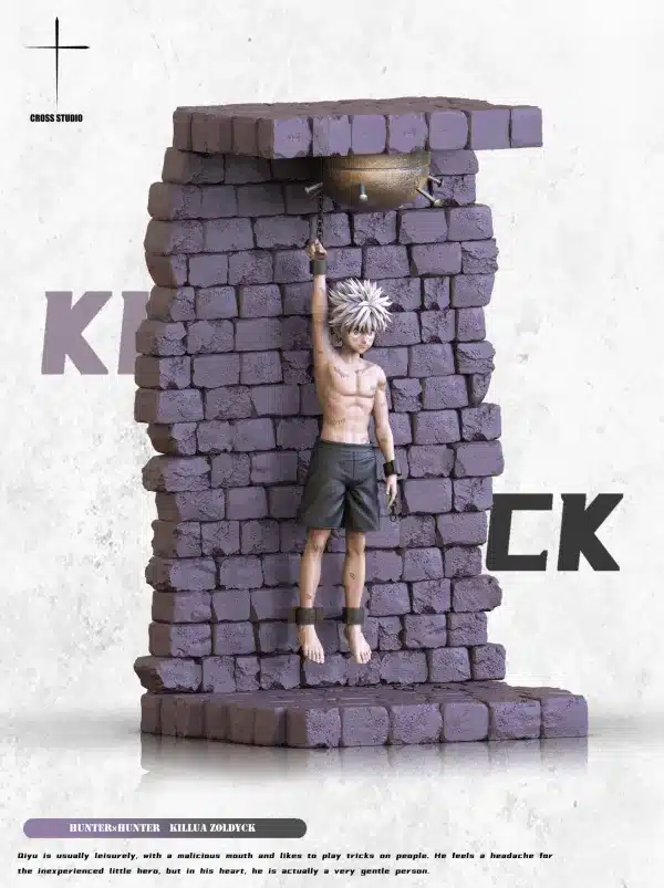 Hunter x Hunter Cross Studio Hanging Killua Resin Statue 2