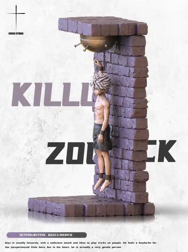 Hunter x Hunter Cross Studio Hanging Killua Resin Statue 3