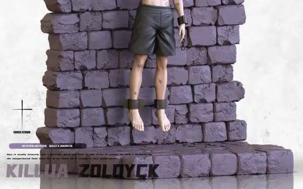 Hunter x Hunter Cross Studio Hanging Killua Resin Statue 4