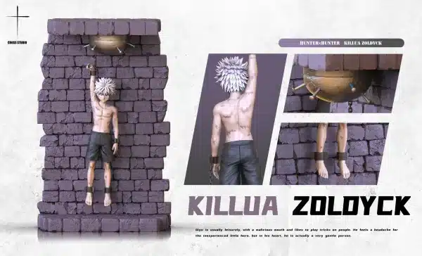 Hunter x Hunter Cross Studio Hanging Killua Resin Statue 6