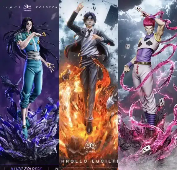 Hunter x Hunter PG Studio Hisoka Morow Resin Statue 2 min