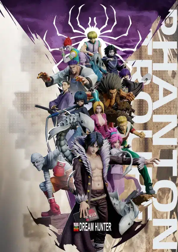 Hunter × Hunter Dream Hunter Studio Phantom Troupe Resin Statue 2