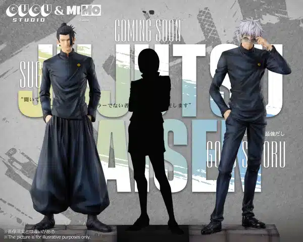 Jujutsu Kaisen Gugu Studio x Mimo Studio Satoru Gojo x Suguro Geto Resin Statue 6