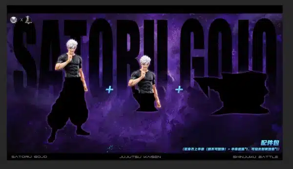 Jujutsu Kaisen ZanyJoke Studio x Temple Studio Gojo Satoru DLC Resin Statue 1