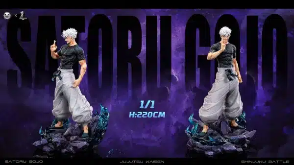 Jujutsu Kaisen ZanyJoke Studio x Temple Studio Gojo Satoru DLC Resin Statue 5