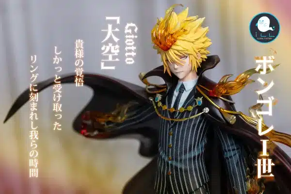 Katekyo Hitman Reborn ILLegal Factory Studio The Vongola Arc Primo of the Vongola I Tsunayoshi Sawada Resin Statue 3