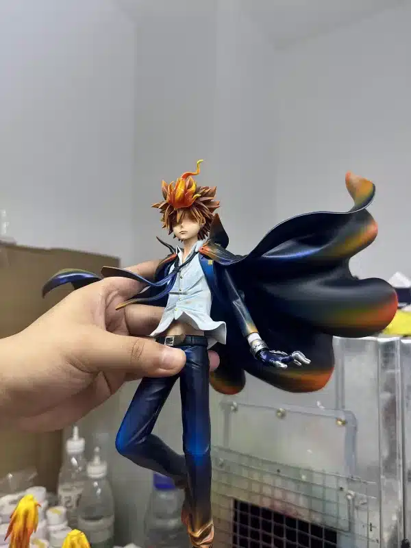 Katekyo Hitman Reborn Ji ke Studio x Arcobaleno Studio Sawada Tsunayoshi Resin Statue 4