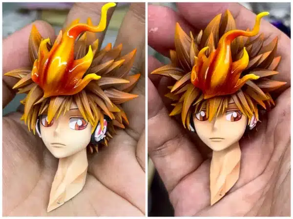 Katekyo Hitman Reborn Ji ke Studio x Arcobaleno Studio Sawada Tsunayoshi Resin Statue 6