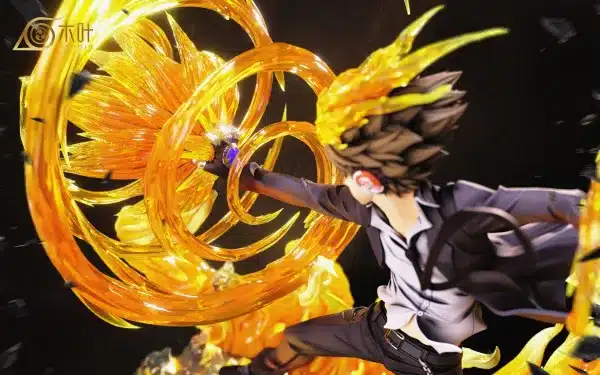 家庭教師ヒットマンREBORN! 沢田綱吉 フィギュア 35cm - メルカリ
