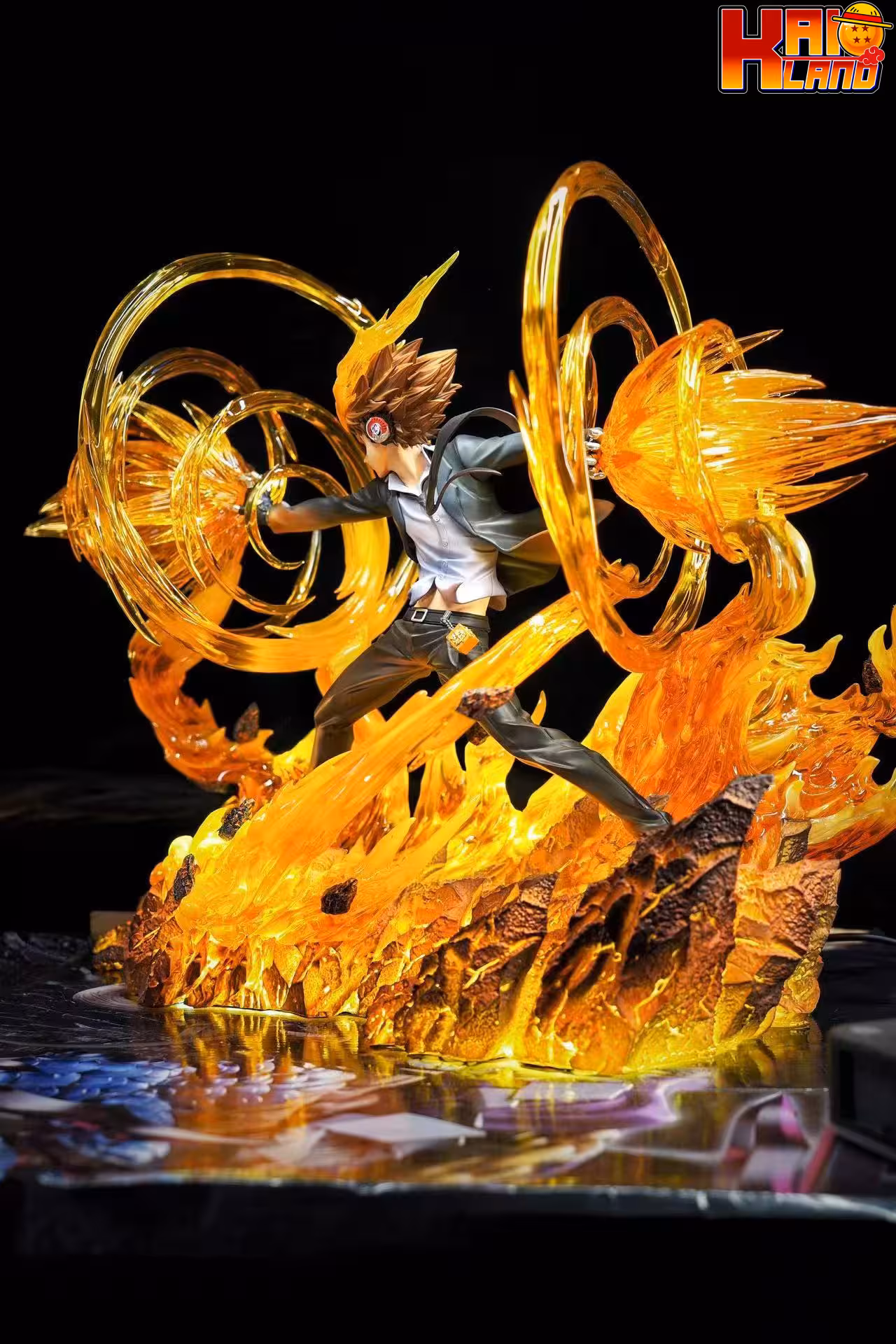 Katekyo Hitman Reborn Konoha Studio Tsunayoshi Sawada Xbuner Resin Statue