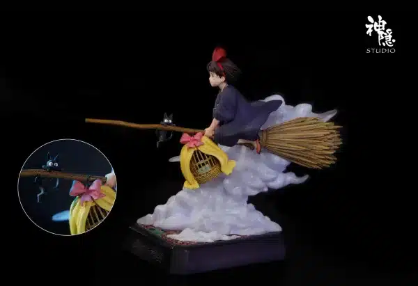 Kikis Delivery ShenYin Studio Service Kiki x The Purple Witch Resin Statue 2