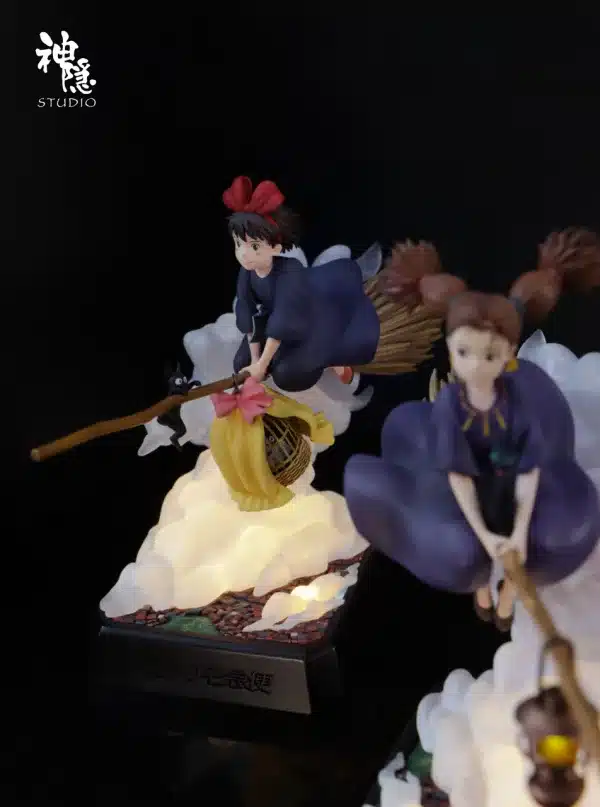 Kikis Delivery ShenYin Studio Service Kiki x The Purple Witch Resin Statue 5