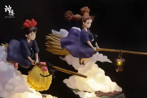 Kikis Delivery ShenYin Studio Service Kiki x The Purple Witch Resin Statue 6