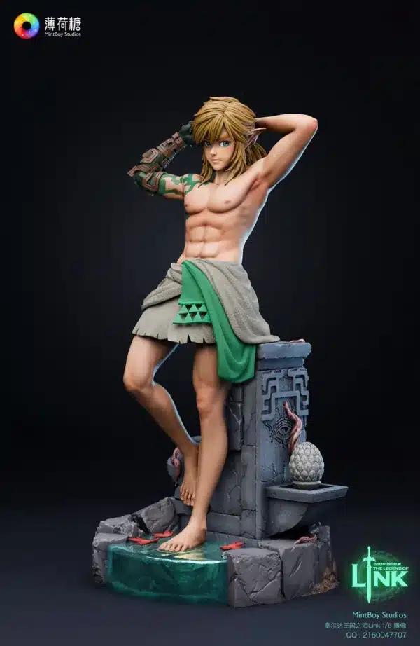 Legend Of Zelda MintBoy Studio Link Resin Statue 1
