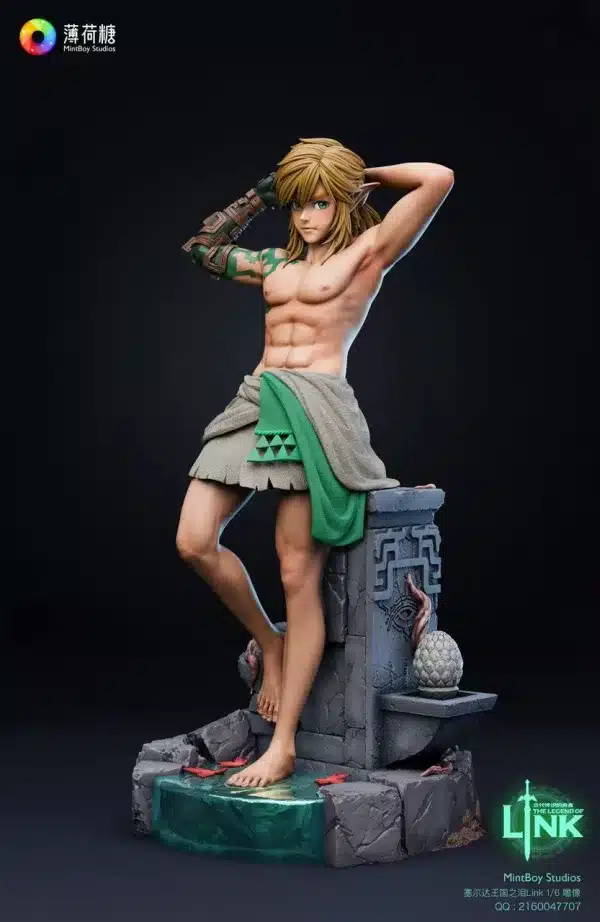 Legend Of Zelda MintBoy Studio Link Resin Statue 3