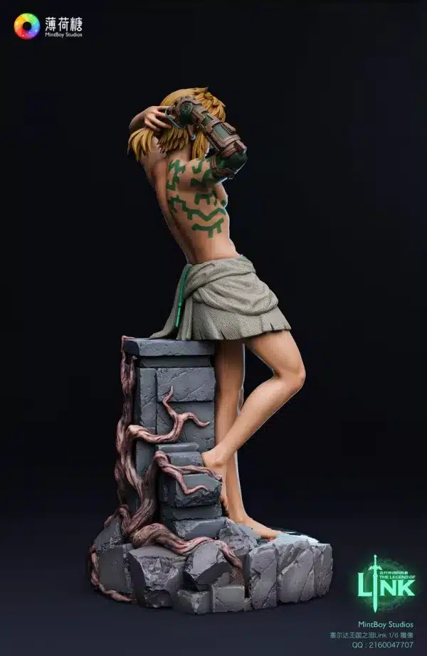 Legend Of Zelda MintBoy Studio Link Resin Statue 4