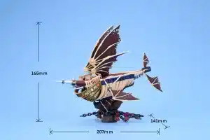 MapleStory Blue Snail Studio Bat Demons Ship Resin Statue