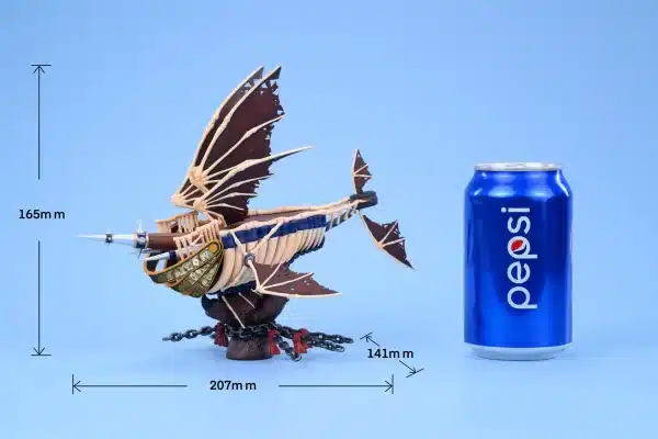 MapleStory Blue Snail Studio Bat Demons Ship Resin Statue 2