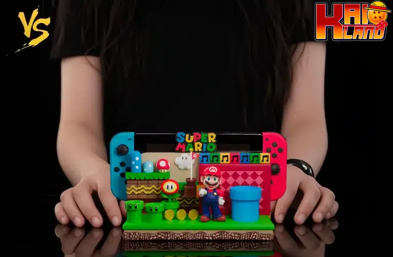 Mario Bros VS Studio Mario Scene Resin Statue