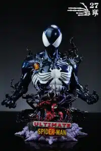 Marvel 27abyss Studio Symbiote Ultimate SpiderMan Bust Resin Statue