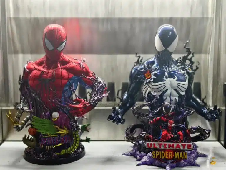 Marvel 27abyss Studio Symbiote Ultimate SpiderMan Bust Resin Statue